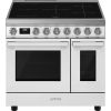 Smeg CPF92IMWH 90cm Portofino Electric Range Cooker White