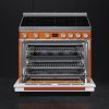 Smeg CPF9IPOR 90cm Portofino Electric Range Cooker Orange