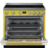 Smeg CPF9IPYW 90cm Portofino Electric Induction Range Cooker Yellow