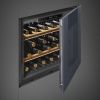 Smeg CVI121G 45cm Height Built In Linea Wine Cooler with Reversible Hinge in Neptune Grey