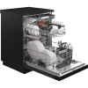 Hotpoint H8FHS61BSUK Hydroforce Freestanding Full Size Dishwasher 15 Place Set , Grey, A Rated