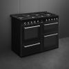 Smeg CX113GMBL 110cm Concert Dual Fuel Triple Cavity Range Cooker