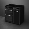 Smeg CX93IMBL 90cm Concert Electric Range Cooker with Induction Hob