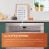 Hotpoint H8FHS61WUK Hydroforce Freestanding Full Size Dishwasher 15 Place Set in White