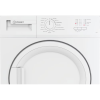 Indesit CYDC82WWGLUK Freestanding 8kg Condenser Tumble Dryer in White B Rated