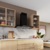 Neff D97BDN2S0B 90cm wide Chimney Hood with Touch Control A++ Rated