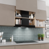 Bosch DBB97DP60B 90cm Flush Integrated Hood Black Body with Glass Panel