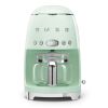 Smeg DCF02PGUK 50's Style Drip Filter Coffee Machine in Pastel Green