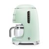 Smeg DCF02PGUK 50's Style Drip Filter Coffee Machine in Pastel Green