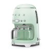 Smeg DCF02PGUK 50's Style Drip Filter Coffee Machine in Pastel Green