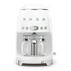 Smeg DCF02WHUK 50's Style Drip Filter Coffee Machine, White