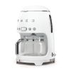 Smeg DCF02WHUK 50's Style Drip Filter Coffee Machine, White