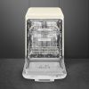 Smeg DFFABCR 60cm Retro 50s style  Freestanding dishwasher, Cream