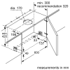 Bosch DFS097A51B Telescopic Hood