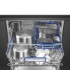 Smeg DI324AQ 60cm Fully-integrated dishwasher with FlexiDuo A Rated