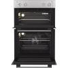 Indesit DII10NS Built In Electric Double Oven in Silver A Rated