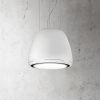 Elica DIVA-CLASSIC 50cm Wide Suspended Island Hood, Matte White A Rated