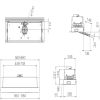 Elica SKLOCK-S-60 60cm Integrated Telescopic Hood in Grey-Glass B Rated