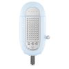 Smeg ECF02PBUK 50's Style Espresso Coffee Machine with Steam Wand, Pastel Blue