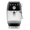 Smeg ECF03BLUK Manual Espresso Coffee Machine with Cold Brew in Black