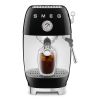 Smeg ECF03BLUK Manual Espresso Coffee Machine with Cold Brew in Black