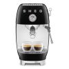 Smeg ECF03BLUK Manual Espresso Coffee Machine with Cold Brew in Black