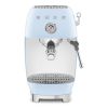 Smeg ECF03PBUK Manual Espresso Coffee Machine with Cold Brew in Pastel Blue