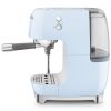 Smeg ECF03PBUK Manual Espresso Coffee Machine with Cold Brew in Pastel Blue