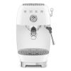 Smeg ECF03WHUK Manual Espresso Coffee Machine with Cold Brew in White
