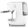 Smeg ECF03WHUK Manual Espresso Coffee Machine with Cold Brew in White