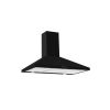 CDA ECH73BL 70cm Chimney Extractor Hood In Black