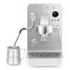 Smeg EMC02WHMUK Collezione Minipro Espresso Coffee Machine in Matte White