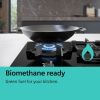 Siemens ER3A6AI10 Built In Black Glass Wok Burner 30cm Gas Hob