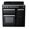 Rangemaster CLDL90EIPGBL/CM1 Classic Deluxe 90cm Induction Range Cooker Black/Chrome