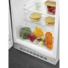 Smeg FAB10LWH6 55cm Retro 50s Style Free Standing Fridge with Ice Box in White, Left hand hinge