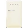 Smeg FAB10RCR6 55cm Retro 50s Style Free Standing Fridge with Ice Box in Cream, Right hand hinge