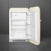 Smeg FAB10RCR6 55cm Retro 50s Style Free Standing Fridge with Ice Box in Cream, Right hand hinge