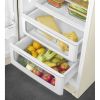 Smeg FAB28LCR6UK 60cm Retro 50s Style Free Standing Fridge with Ice Box in Cream, Left Hand Hinge