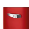 Smeg FAB28LRD6UK 60cm Retro 50s Style Free Standing Fridge with Ice Box in Red, Left Hand Hinge