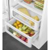 Smeg FAB28LWH6UK 60cm Retro 50s Style Free Standing Fridge with Ice Box in White, Left Hand Hinge