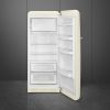 Smeg FAB28RCR6UK 60cm Retro 50s Style Free Standing Fridge with Ice Box in Cream, Right Hand Hinge