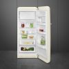Smeg FAB28RCR6UK 60cm Retro 50s Style Free Standing Fridge with Ice Box in Cream, Right Hand Hinge