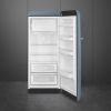 Smeg FAB28RDSB6 60cm Retro Free Standing Fridge with Ice Box in Storm Blue, Right hand hinge