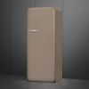 Smeg FAB28RDTP6 60cm 50s Style Right Hand Hinge Fridge with Icebox Taupe