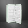 Smeg FAB28RPG6 60cm Retro 50s Style Free Standing Fridge with Ice Box in Pastel Green, Right Hand Hinge