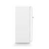 Smeg FAB28RWH6UK 60cm Retro 50s Style Free Standing Fridge with Ice Box in White, Right Hand Hinge