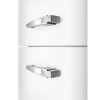 Smeg FAB30LWH6UK 60cm 50s Style No Frost Left Hand Hinge Fridge Freezer In White