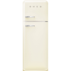 Smeg FAB30RCR6UK 60cm Retro 50s Style Right Hand Hinge Freezer over Fridge in  Cream