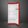 Smeg FAB30RRD5UK 60cm Retro 50s Style Right Hand Hinge Freezer over Fridge in Red