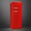 Smeg FAB30RRD6UK 60cm Retro 50s Style Right Hand Hinge Freezer over Fridge in  Red